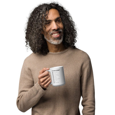 10 Rules Of Ikigai Ceramic Printed Mug