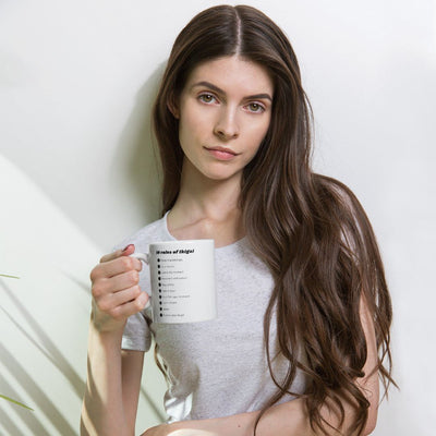 10 Rules Of Ikigai Ceramic Printed Mug