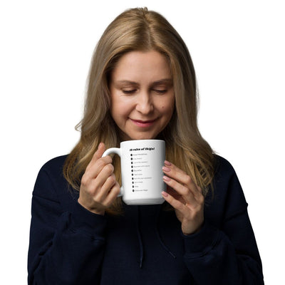 10 Rules Of Ikigai Ceramic Printed Mug