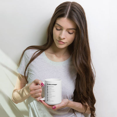 10 Rules Of Ikigai Ceramic Printed Mug