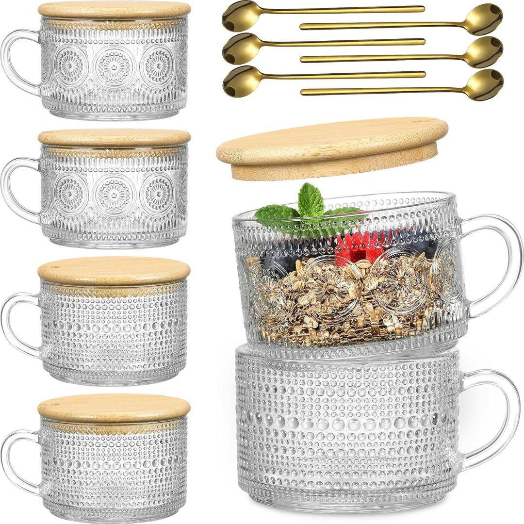 4pcs Set Vintage Coffee Mugs
