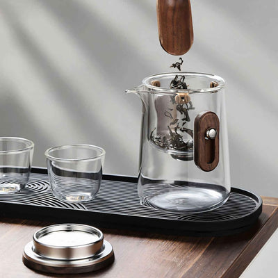 Travel Glass Tea Set